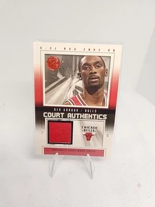 2004-05 E-XL Court Authentics Ben Gordon #CA-BG Rookie RC RED /500 - Bild 1 von 2