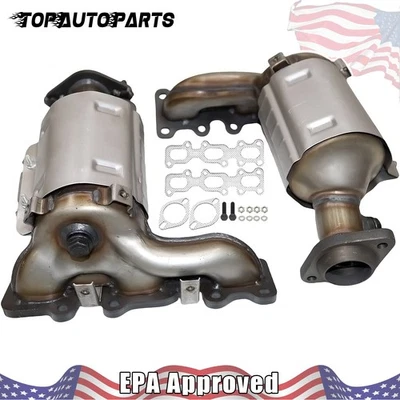 Catalytic Converters For 2013-2019 Ford Explorer Flex Taurus 2015-2018 Edge 3.5L Foto 1 de 4