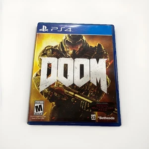 Doom- Sony PlayStation 4- PS4 - CIB - Tested. - Picture 1 of 4