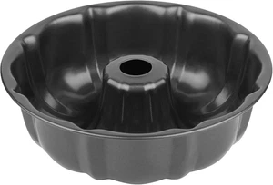 Tubo antiadherente de 9,5" para pasteles - molde para pasteles y gelatina Bundt de acero al carbono - Imagen 1 de 10