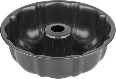 9.5" Non-Stick Tube Cake Pan – Carbon Steel Bundt Pound Cake & Jello Mold - Image 1 of 4
