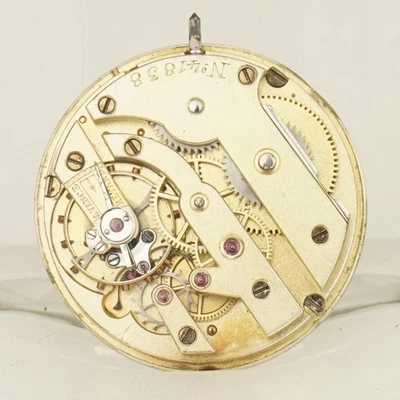 Rare! Antique J J BADOLETT Geneve Movement Pocket watch no fusee no duplex RAR - Image 1 of 4