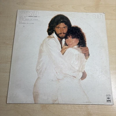 Barbra Streisand Guilty Vinyl 12“ LP CBS/Sony LP-1442 von 1980 Japan - Bild 1 von 4