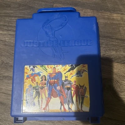 Estuche de transporte Justice League Play azul Foto 1 de 3