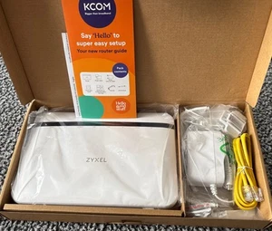 ZYXEL Ethernet IAD EX5401-B1 Dual-Band Wireless AX6000 Ethernet IAD Router. New - Picture 1 of 3