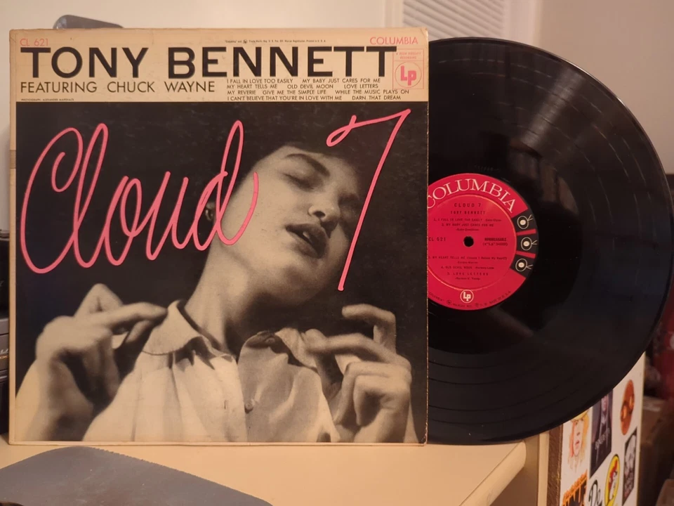 TONY BENNETT - Cloud 7 LP Columbia Mono 6-Eye Foto 1 de 1