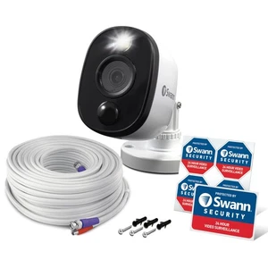 Sistema de cámara de seguridad DVR Bullet adicional con foco sensor, 1080p Full HD... - Imagen 1 de 6