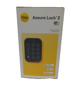 New Yale Assure Lock 2 Touch Key-Free Keypad with Bluetooth Black Suede - Picture 1 of 2