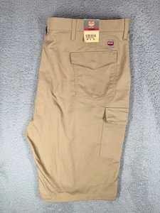 Red Kap Cargoshorts Herren 46 x 12 hellbraun Canvas Arbeitskleidung Uniform Mechaniker neu mit Etikett - Bild 1 von 8
