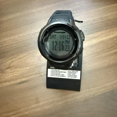 RELÓGIO FREESTYLE MARINER TIDE 600 PRETO ~ SURF, VELA, PEIXE, MERGULHO - Imagem 1 de 4