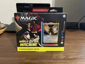 Magic the Gathering: Mazzo Commander Marcia della Macchina - Convocazione Divina - Nuovo - Foto 1 di 1