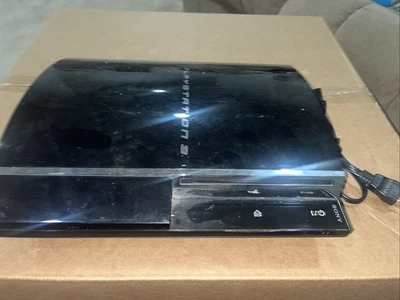 Ps3 Sony Playstation 3 80gb Backwards Compatible CECHE01 Read Description - Image 1 of 4