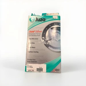 Punta cerrada corta hasta la rodilla Juzo plateada 20-30 mmHg, I, rodilla plateada, OT 2061 AD - Imagen 1 de 3