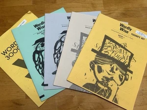 Lot x5 Wordly Wise Teacher's Key Book 1 2 4 5 7 Kenneth Hodkinson Homeschool - Bild 1 von 6