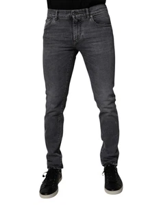 Dolce & Gabbana White Cotton Straight Men Denim Men's Jeans Authentic - Picture 1 of 6