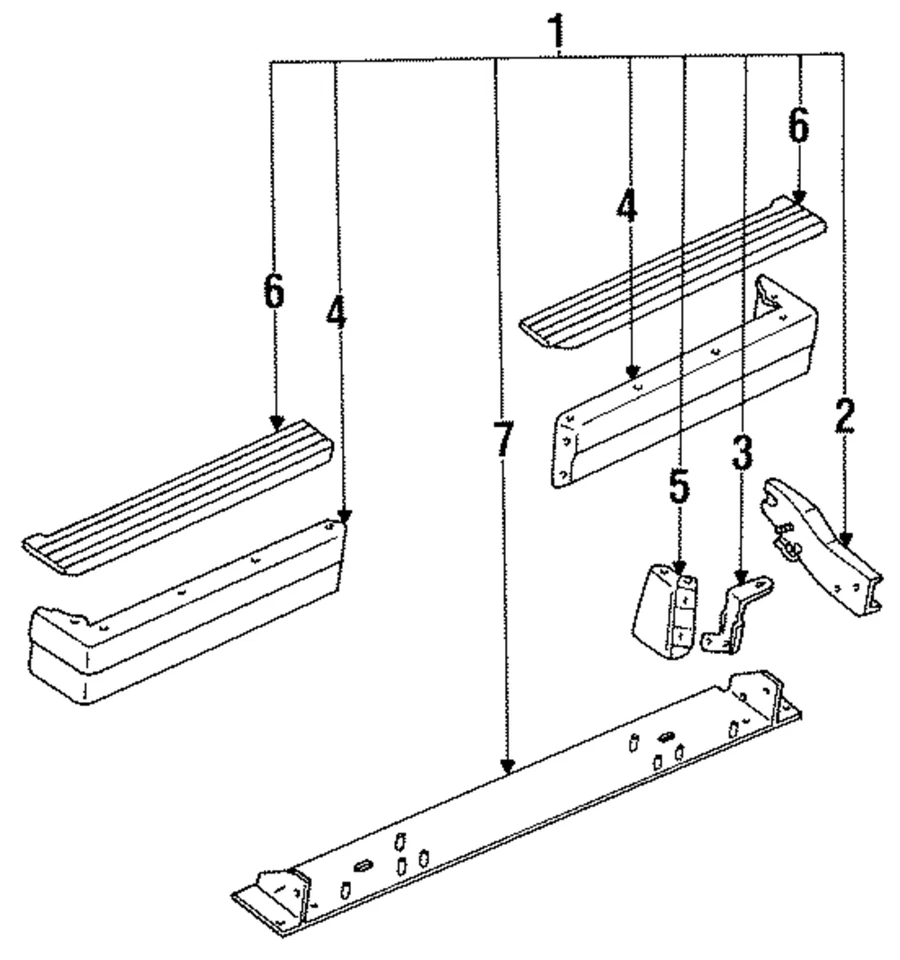 Barra frontal genuina Mazda UB80-50-232 Foto 1 de 1