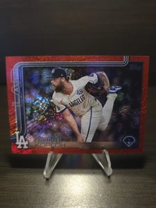2025 Topps Series 2  - Michael Kopec #611 Red Sand Glitter  /5 Dodgers - Picture 1 of 2