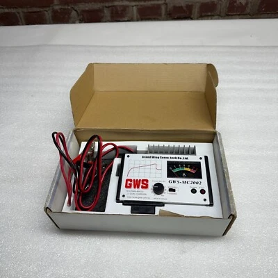 GWS MC 2002 Battery Charger Starter W/ Trickle And Fast Charge NiCAD & NiMH. NOS - Image 1 of 4
