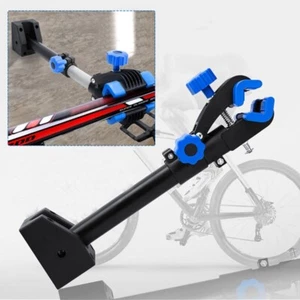 Bike Repair Stand Wall Mount Rack Workbench Workstand Height Scalable Bike Clamp - Picture 1 of 11