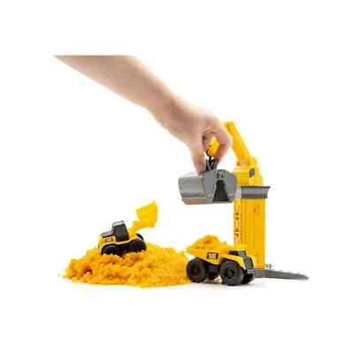 CAT Little Machines Ground Crew con grúa de tierra nuevo Foto 1 de 3