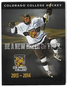 2013-14 Colorado College Tigers Hockey Schedule !!! - Picture 1 of 1