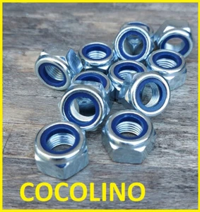 2x Mutter M14 x 1,5 Feingewinde Kart Achsschenkel Muttern selbstsichernd DIN 985 - Bild 1 von 1