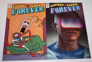 IDW (2016) SUPER F*CKERS FOREVER # 3 REGULAR & SUB VARIANT SET KOCHALKA VF/NM - Picture 1 of 4