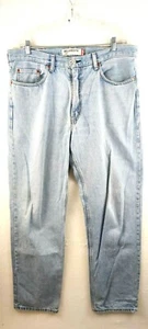 Levi's Mens 550 Loose Fit Denim Blue Jeans Size 38x34 Vintage - Picture 1 of 11