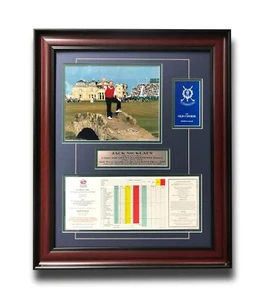 Jack Nicklaus Framed Authentic 2005 St. Andrews Old Course Scorecard British COA - Picture 1 of 7