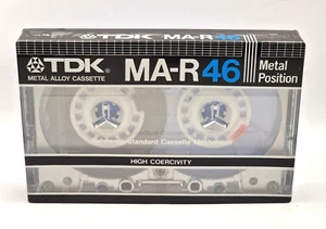 Cinta de casete de audio en blanco TDK MA-R 46 (sellada) NUEVA - Imagen 1 de 6