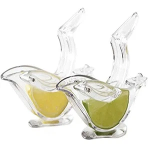 2 PCS Bird Acrylic Lemon Squeezer, Multipurpose Fruit Lime Orange Juicer - Picture 1 of 1