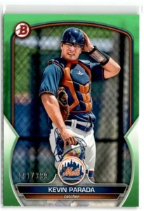 2023 Bowman Prospects Neon Green Kevin Parada 191/399 New York Mets #BP-91 - Bild 1 von 2
