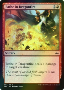MTG Bathe in Dragonfire Foil ** Fate Reforged ** English (NM) - Picture 1 of 1