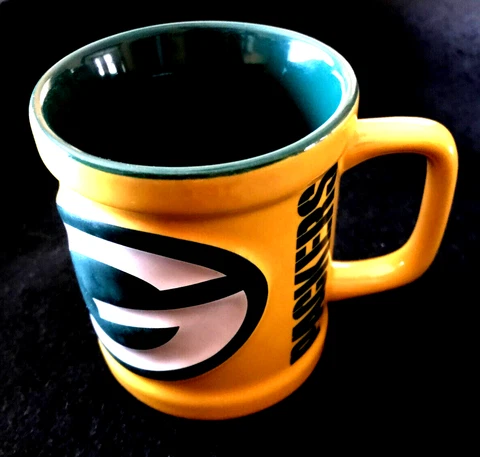 Green Bay Packers Ceramic Coffee Mug / Cup Cover