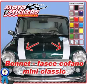 Mini Cooper Classic - Bonnet - Fasce adesive cofano - Foto 1 di 1