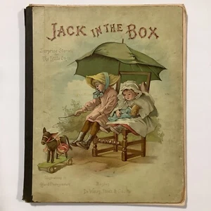 JACK IN THE BOX -Surprise Stories For Little Ones-  DeWolfe Fiske  & Co. - Picture 1 of 9