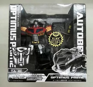 Takara Tomy Transformers Animated Autobot Optimus Prime Black version TA-01 JPN - Picture 1 of 6