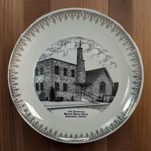Westview Baptist Church Indianapolis Indiana 50th Anniversary Plate 10.25” - Picture 1 of 6