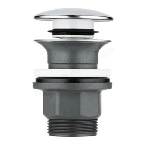 Grohe Set di rifiuti con spina apribile a spinta - Cromo (40824000) - Foto 1 di 2