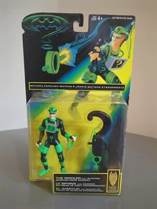 Figura de acción Batman Forever The Riddler con signo de interrogación Blasting Bazooka 1995 - Imagen 1 de 2