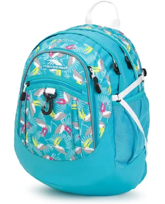Mochila High Sierra Fat Boy - Tucan Tropic Teal White Foto 1 de 3