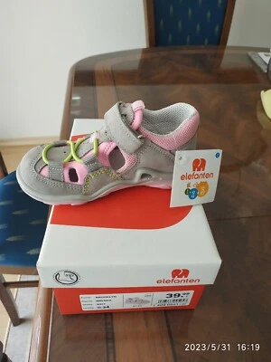 Elefanten Kinderschuhe Lauflerner Brenda  Sandalen Gr.24 Weite W - Bild 1 von 4