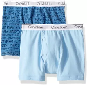 Calvin Klein Boys' 184705 Cotton Assorted Boxer Briefs Underwear Size XL - Picture 1 of 2