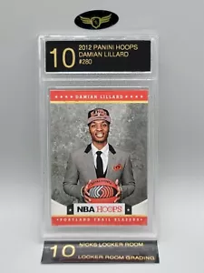 2012 Panini NBA Hoops Portland Blazers DAMIAN LILLARD #280 RC rookie mint LRG 10 - Picture 1 of 2