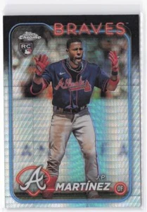 2024 Topps Chrome J.P. Martínez RC #294 Prism Refractor Braves - Picture 1 of 2