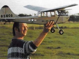 Cessna O-1A Bird Dog 54" Wingspan RC Model Airplane Printed Plans & Templates - Picture 1 of 2
