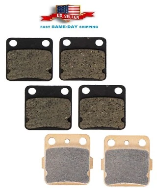 For Yamaha Warrior 350 Front and Rear Brake Pads YFM350X 1987 1988 1989 - 2004 - Image 1 of 4