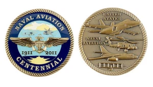 US Navy Centennial of Naval Aviation Challenge Coin CC-875 - Picture 1 of 1