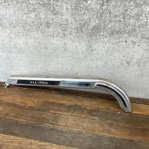 Vintage All Pro Chainguard Huffy Muscle Bike Chrome Chain Guard 60s 70s - Picture 1 of 10