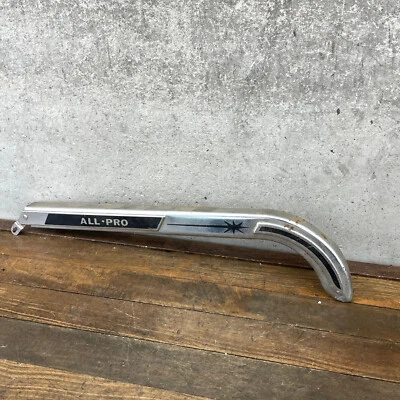 Vintage All Pro Chainguard Huffy Muscle Bike Chrome Chain Guard 60s 70s - Image 1 of 4